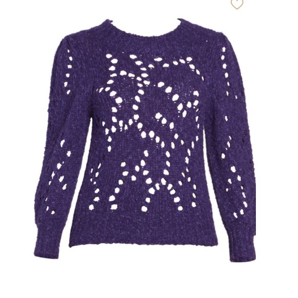 ISABEL MARANT**Purple Knit Sweater**US 6 $370 - Picture 4 of 7